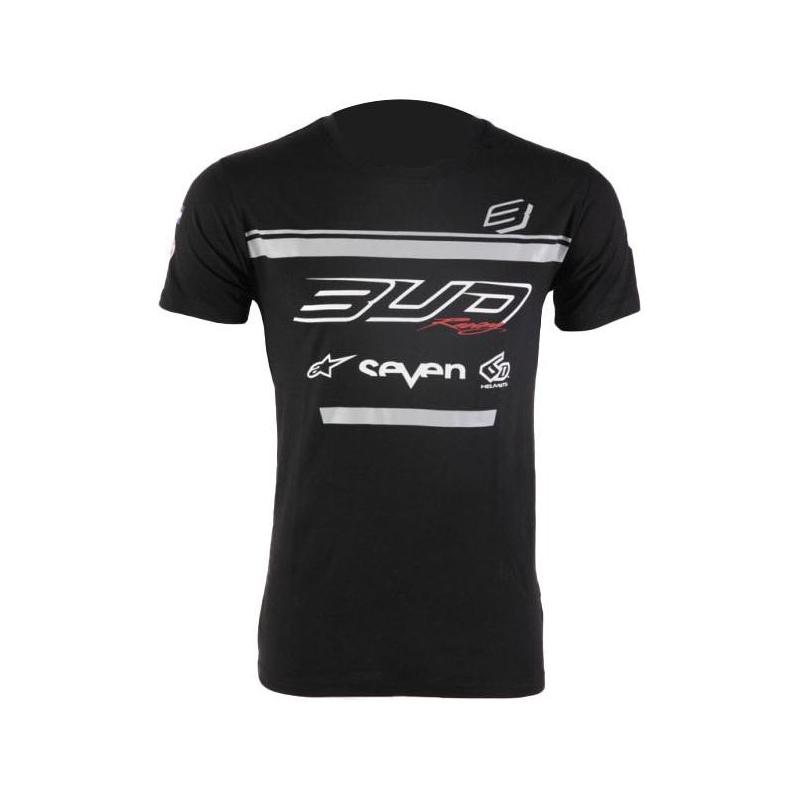 Tee-shirt Bud Racing Team 19 gris/noir- L