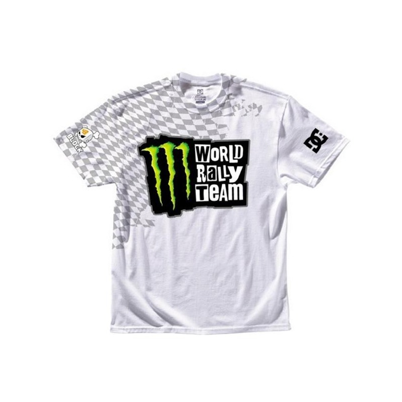 Tee-shirt DC Shoes Monster Ken Block MWRT Wraps blanc - L