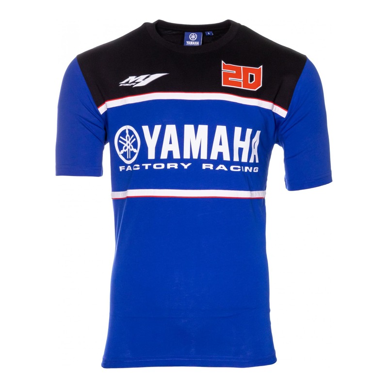Tee-shirt Dual Yamaha Fabio Quartararo 20 bleu/noir
