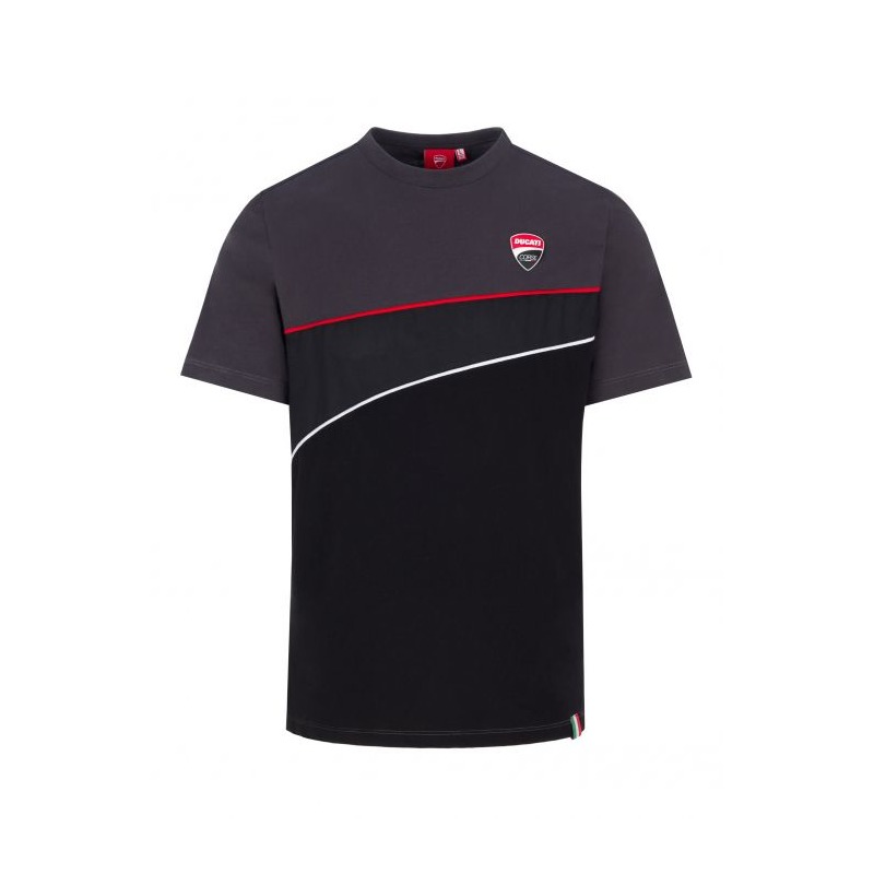 Tee-shirt Ducati Racing Corse mesh gris anthracite- S