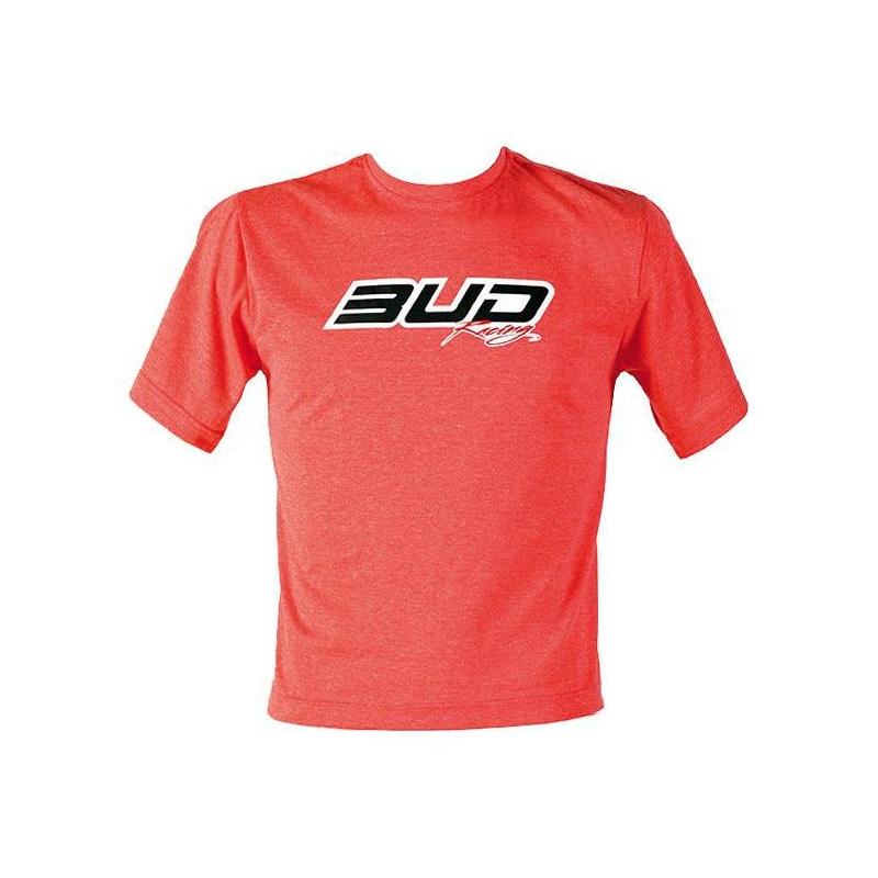 Tee-shirt enfant Bud Racing Logo heather red- 8 ans