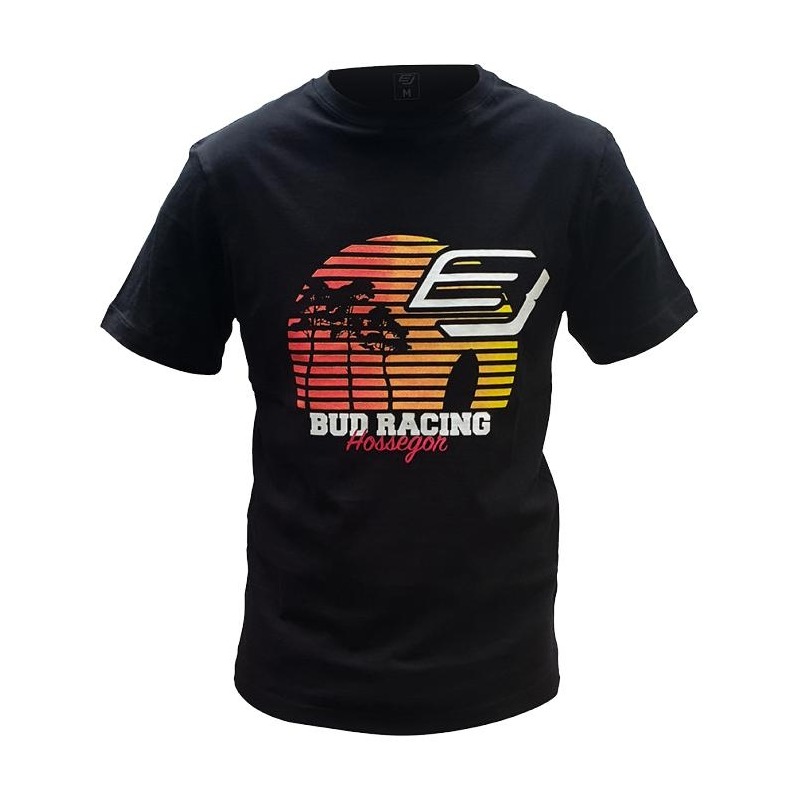 Tee-shirt enfant Bud Racing Sunset noir