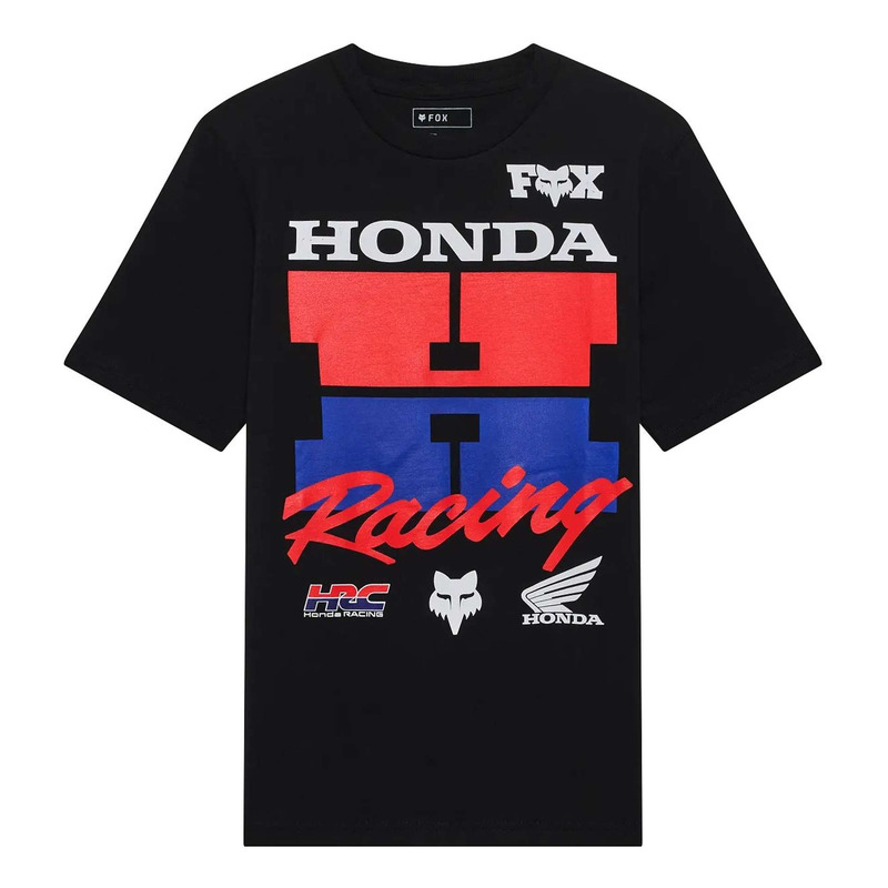 Tee-shirt enfant FOX Racing Honda black- YS