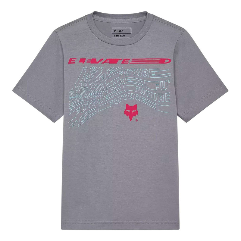 Tee-Shirt enfant Fox Racing Youth Elevated light grey