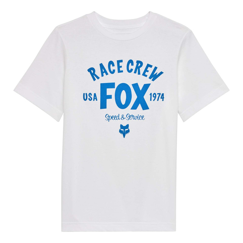 Tee-Shirt enfant Fox Racing Youth Slogan optic white-