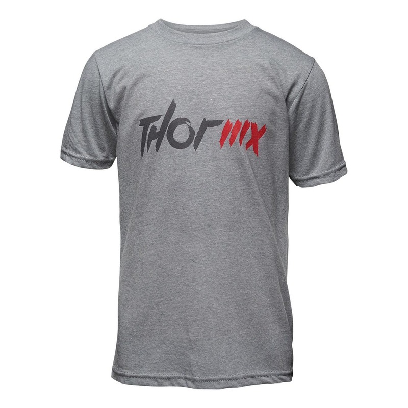 Tee-shirt enfant Thor MX gris chiné- XS