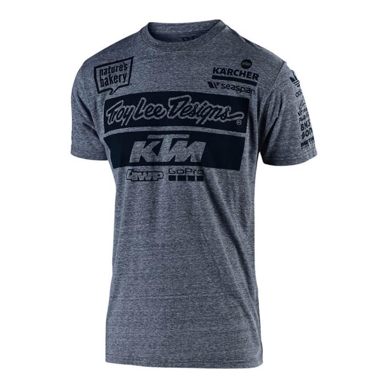 Tee-shirt enfant Troy Lee Designs KTM charcoal