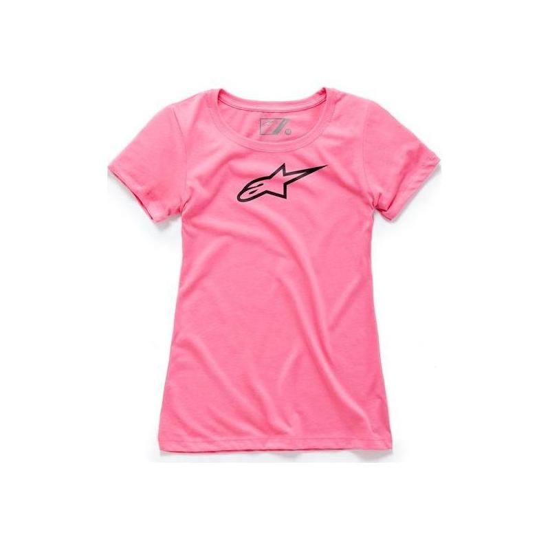 Tee-shirt femme Alpinestars Ageless rose- XS