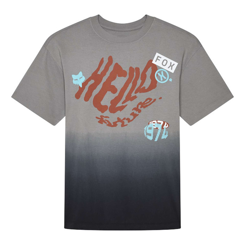 Tee-Shirt femme Fox Racing W Hello Future steel grey
