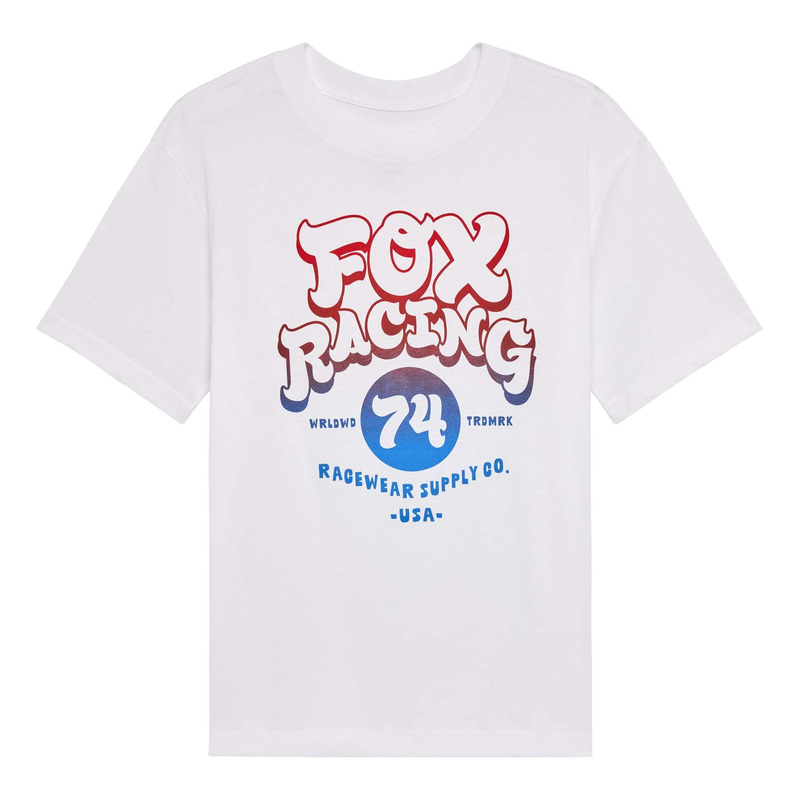 Tee-Shirt femme Fox Racing Women Racewear white
