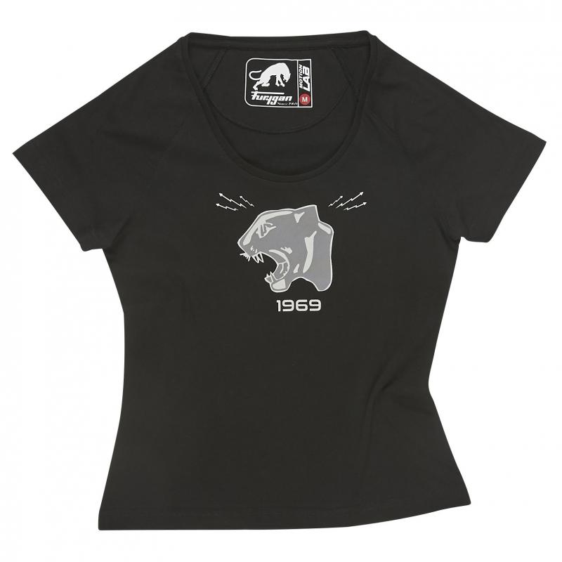 Tee shirt femme Furygan Scream MC noir- S