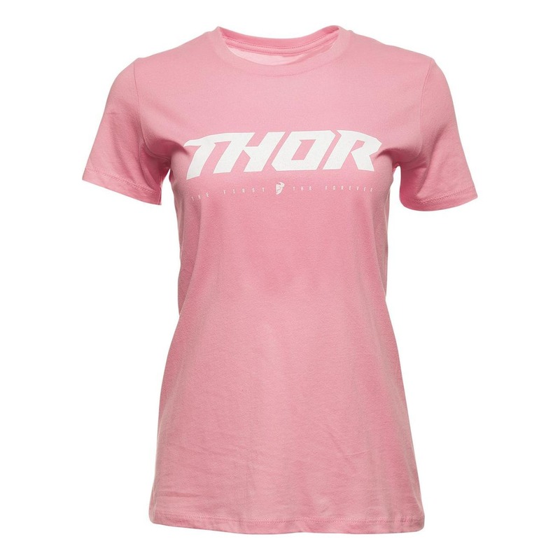 Tee-shirt femme Thor Loud 2 rose/blanc- S