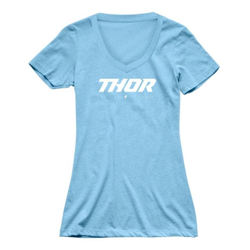 Tee-shirt femme Thor Loud bleu clair- S