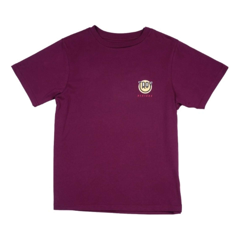Tee-Shirt femme Troy Lee Designs Happy Dayz sangria