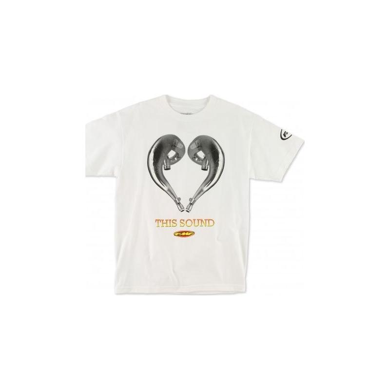 Tee-shirt FMF Love Sound blanc- M