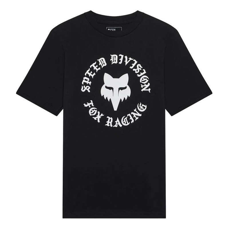 Tee-shirt Fox Racing enfant Badge black Oxford- YS