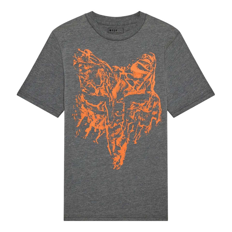 Tee-shirt Fox Racing enfant Image Print HD Dark Grey- YS