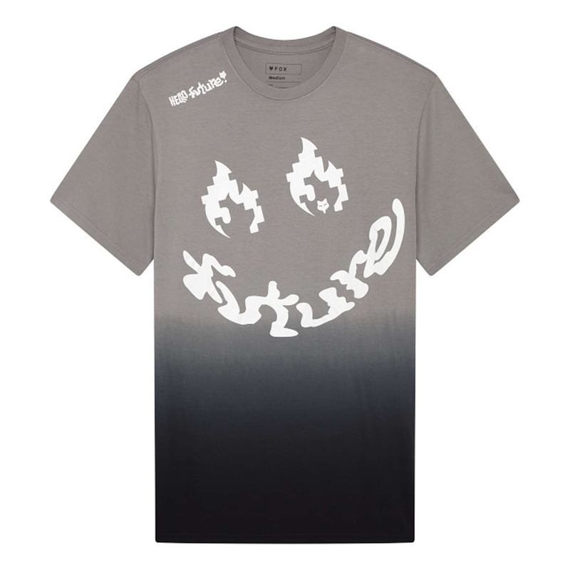 Tee-Shirt Fox Racing Hello Future steal grey