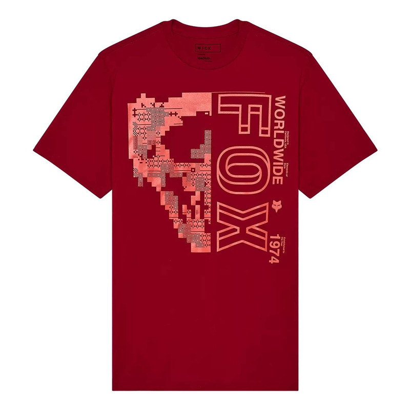 Tee-Shirt Fox Racing Image cardinal
