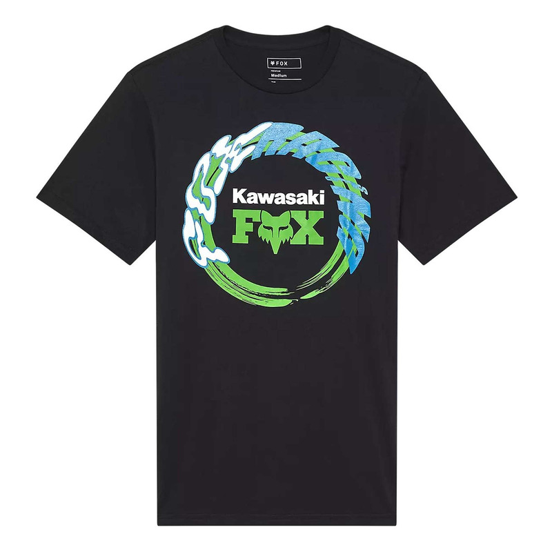 Tee-Shirt Fox Racing Kawasaki black