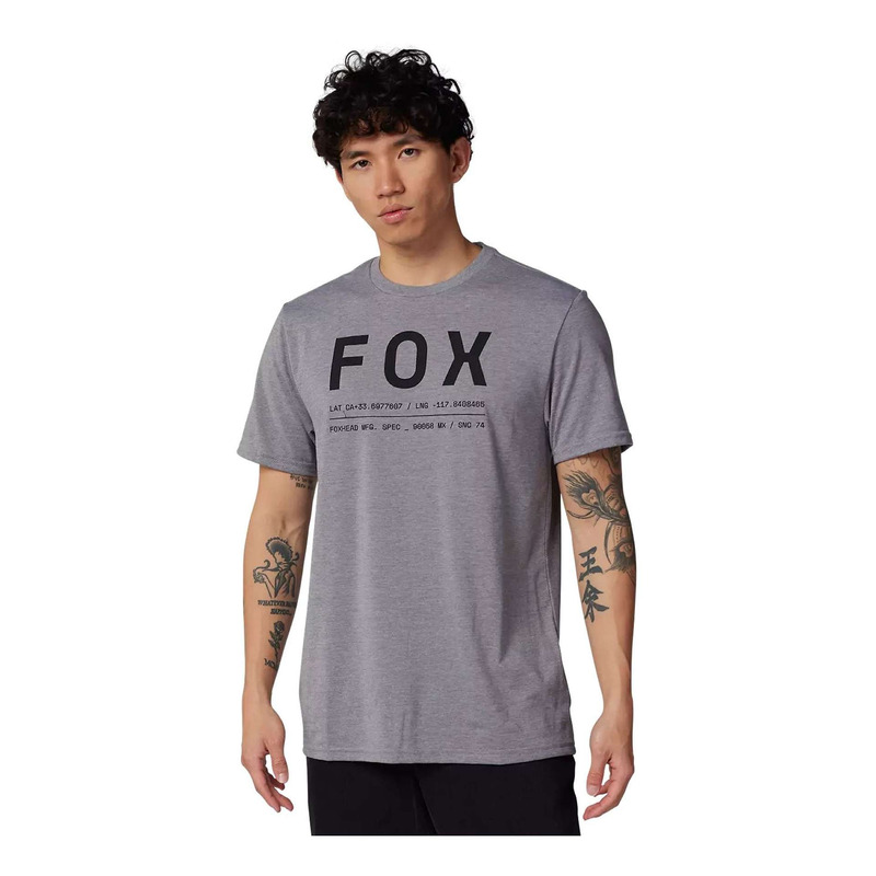 Tee-shirt Fox Racing Non Stop SS heather graphite