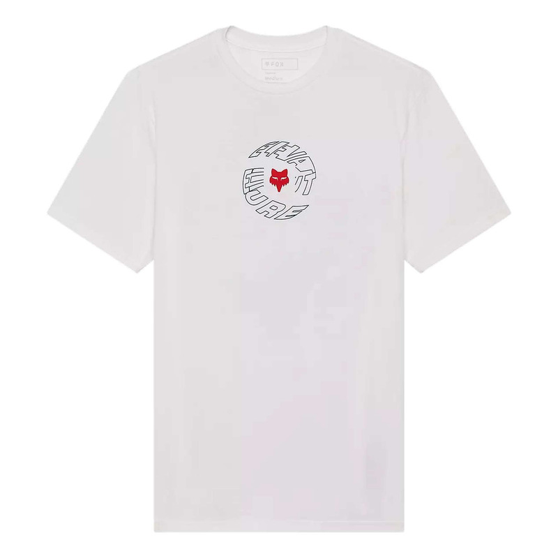 Tee-Shirt Fox Racing Spiral optique white