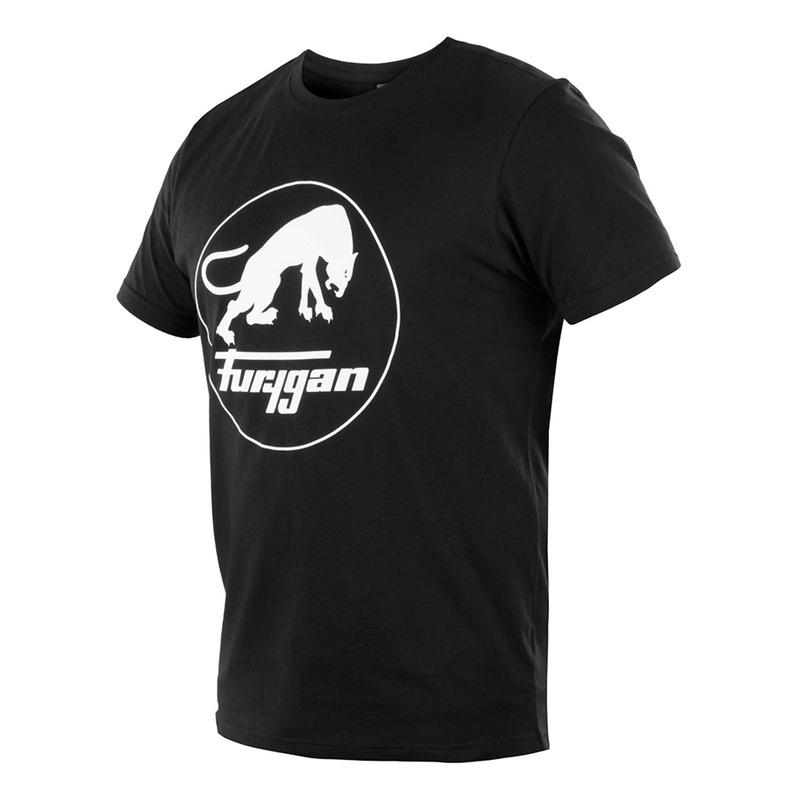Tee-Shirt Furygan Corpo Logo noir/blanc