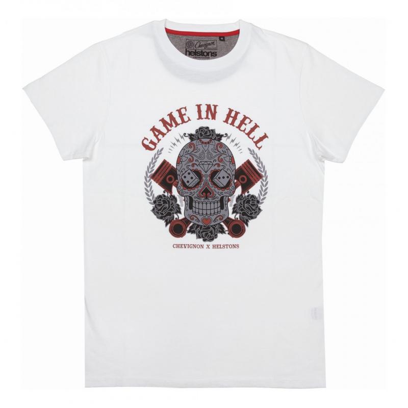 Tee-shirt Helstons/Chevignon Game blanc- S