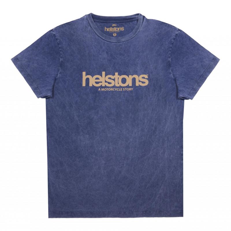 Tee-shirt Helstons Corporate bleu- XL