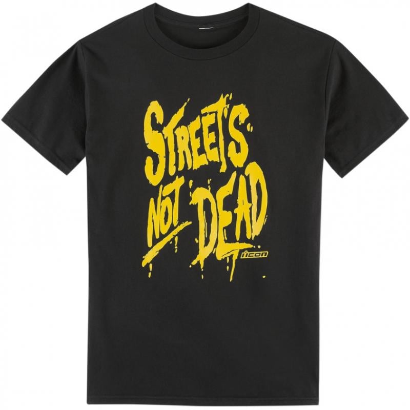 Tee-shirt Icon Street not Dead noir