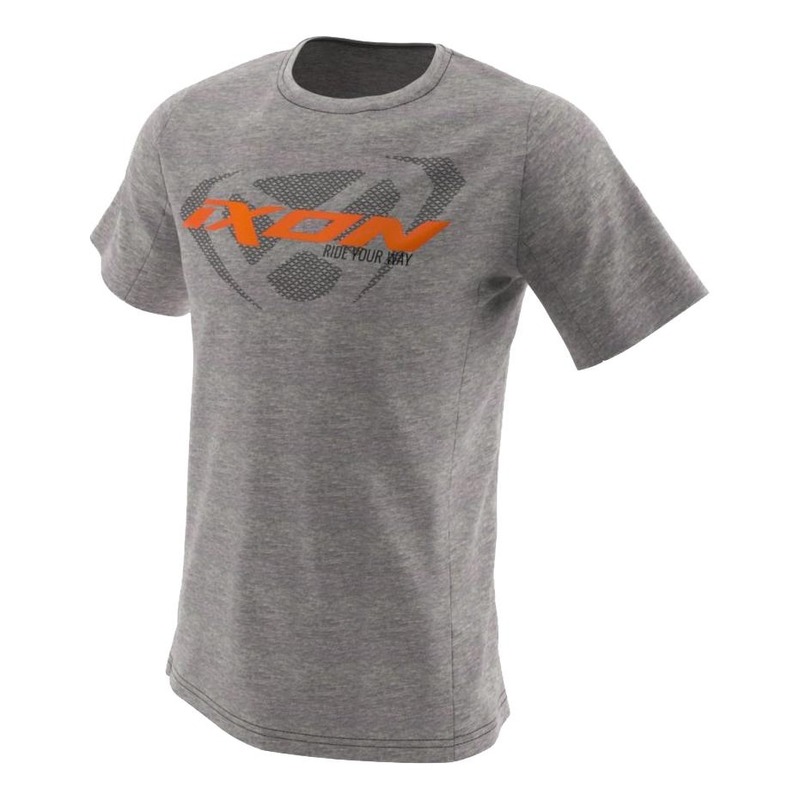Tee-shirt Ixon UNIT gris/orange/noir