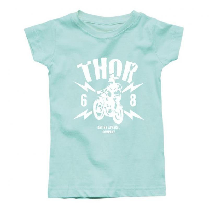 Tee-shirt junior Thor lightning mint (fille)- 2 ans