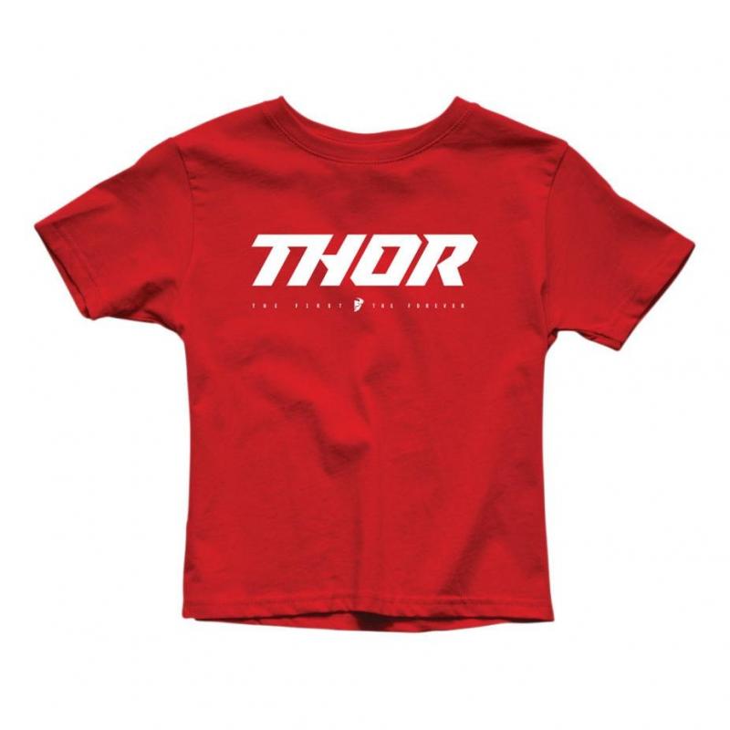 Tee-shirt junior Thor Loud 2 rouge- 2 ans