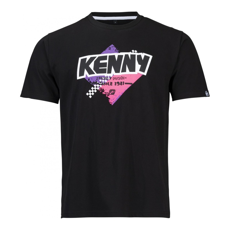 Tee-shirt Kenny Vintage Retro homme noir