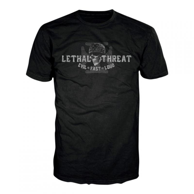 Tee-shirt Lethal Threat Biker From Hell noir- M