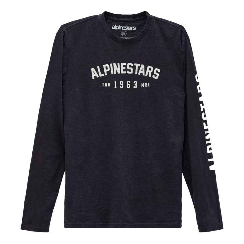 Tee-shirt manches longues Alpinestars Imperial LS noir- S