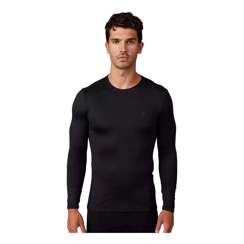 Tee-shirt manches longues Fox Racing Tecbase black