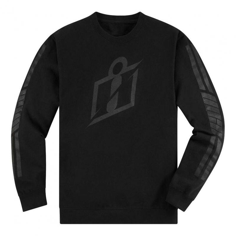 Tee-shirt manches longues Icon Crew neck RS Gardient noir- XS