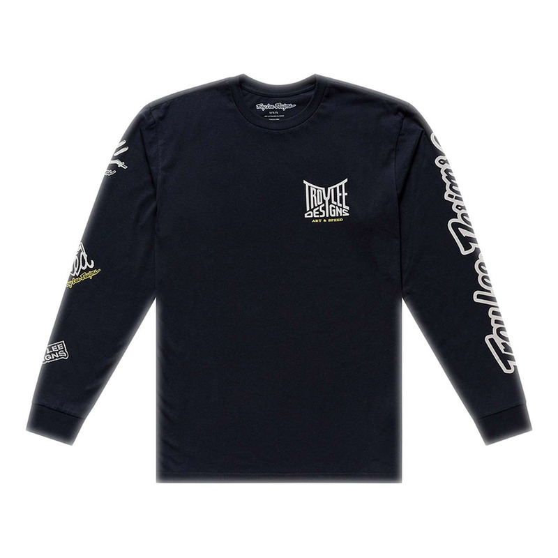 Tee-Shirt manches longues Troy Lee Designs Handlebar noir
