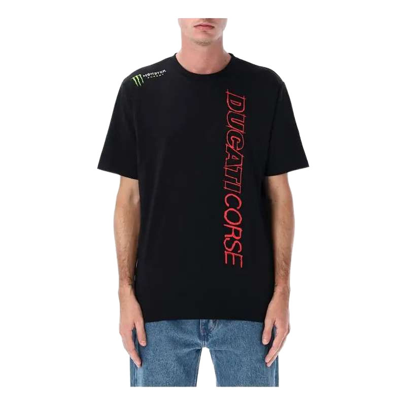 Tee-shirt Moto GP Apparel Ducati Corse Monster Energy Vertical