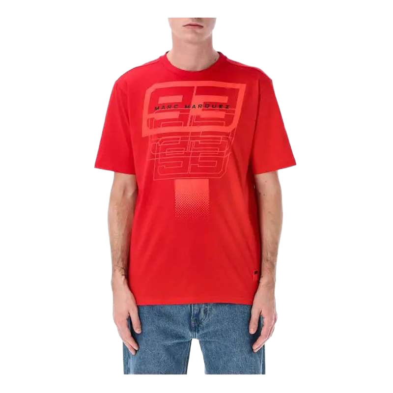 Tee-shirt Moto GP Apparel Marc Marquez Red 93