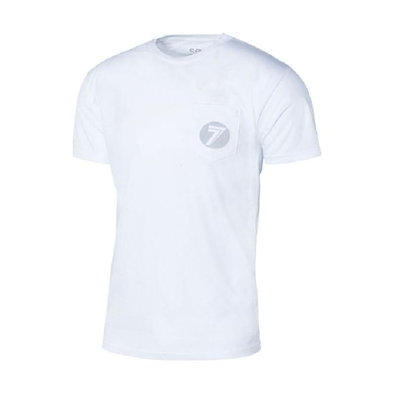 Tee-shirt Seven Badger blanc- S