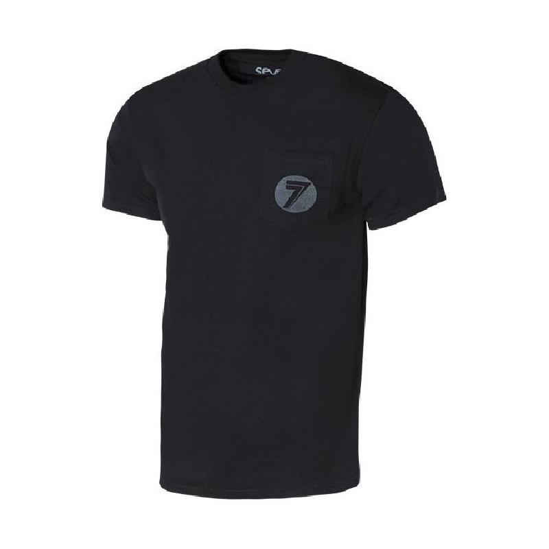 Tee-shirt Seven Badger noir- S