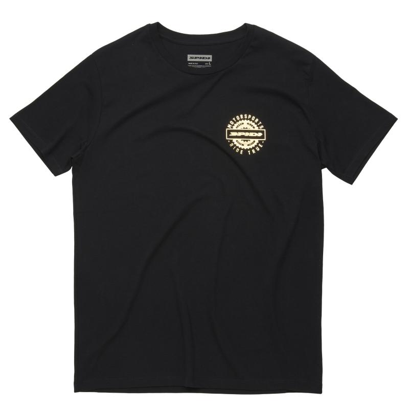 Tee-shirt Spidi Crown noir- S