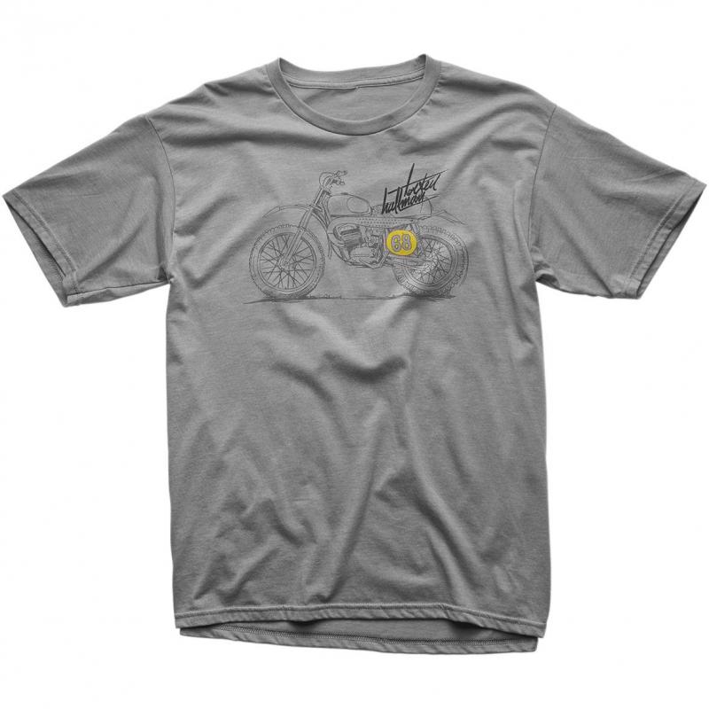 Tee-shirt Thor Hallman Husky gris- S