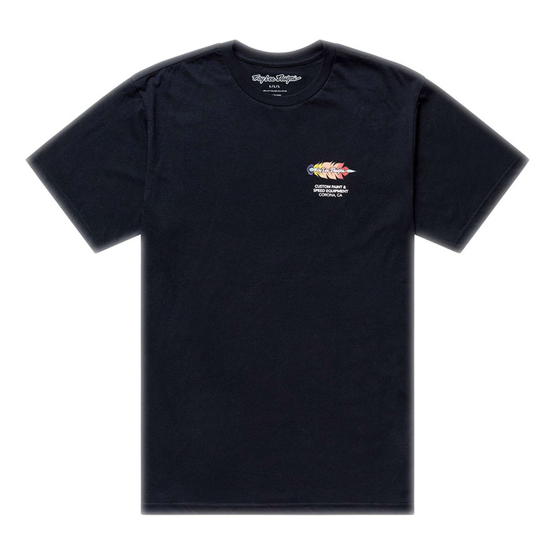 Tee-Shirt Troy Lee Designs Feather noir