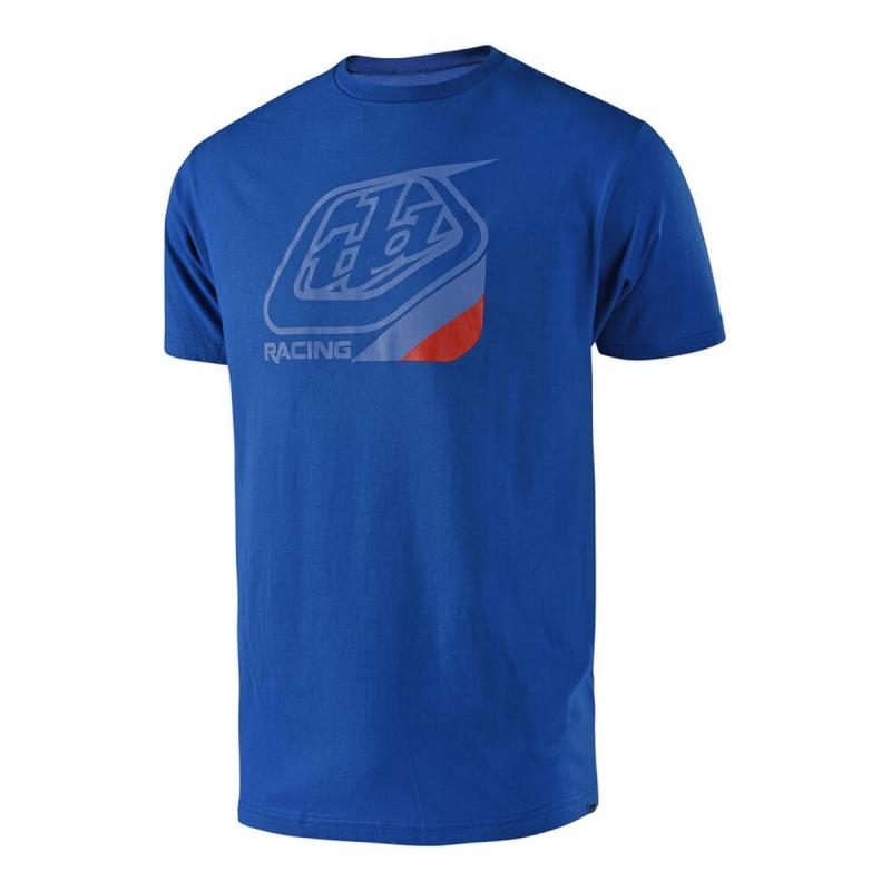 Tee-shirt Troy Lee Designs Precision Vivid bleu/rouge