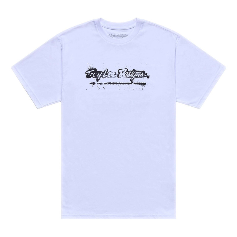 Tee-Shirt Troy Lee Designs Repeat blanc