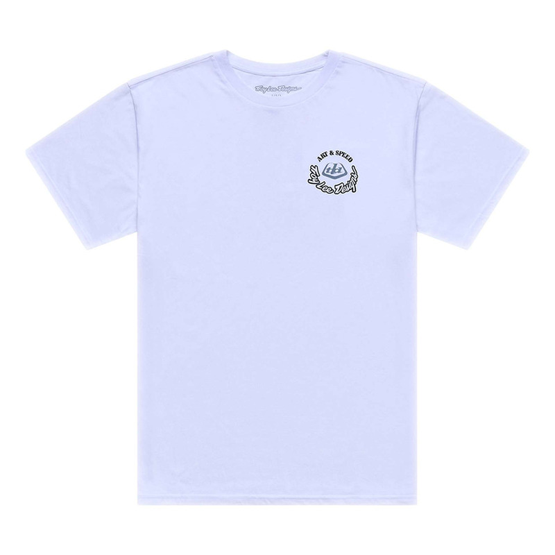 Tee-Shirt Troy Lee Designs Stripes blanc