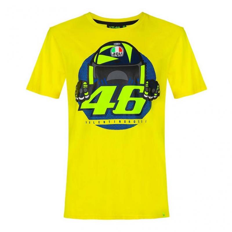 Tee-shirt VR46 Cupolino jaune- S